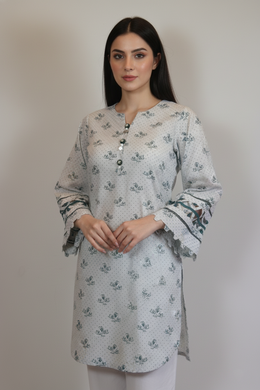 Ready to Wear Lawn Kurta 1-Piece Suit (Shirt only)